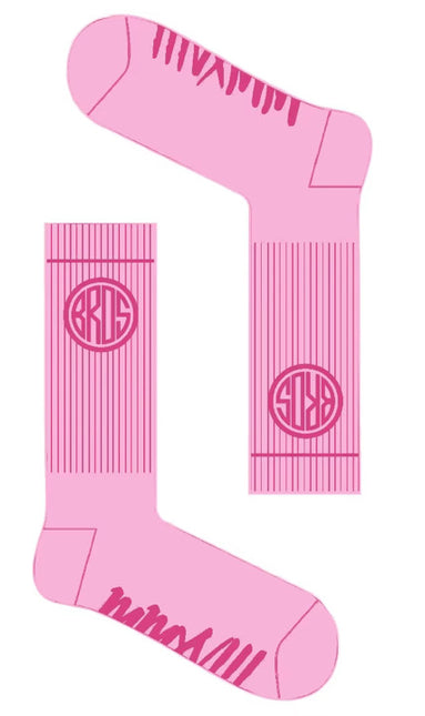 Bros Classic Socks Pink edition - The Brodies LLC 
