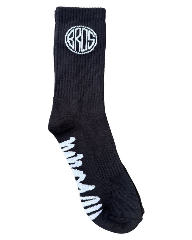 Bros Black Classic Socks - The Brodies LLC 
