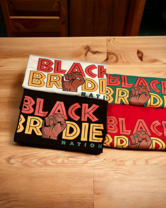 Black Brodie Nation Tees - The Brodies LLC